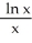 Integrate   dx. A)  -   -   +   + C B)    -   -   + C C)  -   +   -   + C D)  -   -   -   + C E)    +   -   + C