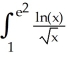 Evaluate   dx. A)  8   + 4 B)  4 C)  8 -5 D)  -4 E)  3