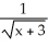  Find the area between the curves y =   and y =   to the right of x = 0 if the area is finite. A)  3 square units B)  3   square units C)  2   square units D)  2 square units E)  diverges to  \infty   