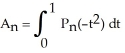 Let   (x) be the Maclaurin polynomial of degree n for the function   , and let   . Calculate (to 9 decimal places) A<sub>8</sub> and A<sub>9</sub> and quote an approximate value for   to a precision you feel is justified by those values.