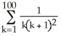 Express the sum   +   +   +   +..... +   using sigma notation. A)    B)    C)    D)    E)   