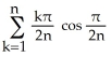  <strong>Write the area under the curve y = cos x and above the interval [0,   \pi /2] on the x-axis as the limit of a sum of areas of n rectangles of equal widths. Have the upper-right corners of the rectangles lie on the curve.</strong> A) Area =     B) Area =     C) Area =     D) Area =     E) Area =     <div style=padding-top: 35px>  