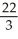 <strong>The velocity of a particle moving along a straight line at time t is given by v(t) = t<sup>2</sup> - 6t + 8 m/s.Find the distance travelled by the particle from t = 0 to t = 3.</strong> A) m B) 21 m C) 6 m D) 4 m E) 33 m
