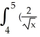 <strong>Compute the integral - x)dx.</strong> A) 4 - B) 4 + C) 4 - D) 4 + E) 2 -