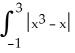 <strong>Evaluate the definite integral dx.</strong> A) - B) C) D) -33 E)