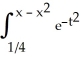 <strong>Find the point on the graph of the function f(x) = dt where the graph has a horizontal tangent line.</strong> A) B) C) D) (1, 0) E)