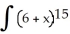 Evaluate the integral   dx. A)      + C B)      + C C)      + C D)  -     + C E)  -     + C