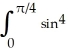 Evaluate   x dx. A)    -   B)    +   C)    D)    E)    -  