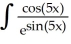 Evaluate the integral   dx. A)    + C B)  -   + C C)    + C D)  -   + C E)    + C