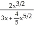 Evaluate   dx. A)  2   ln   + C B)      +   ln   + C C)  ln   + C D)    E)    + C