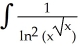   dx = -   + C