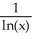   dx = -   + C