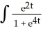 Evaluate the integral   dx. A)      (   )  + C B)      (   )  + C C)      (   )  + C D)      (   )  + C E)      (   )  + C