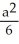 Find the area of the first quadrant region lying under the curve   +   =   , where a > 0. A)    square units B)    square units C)    square units D)    square units E)    square units
