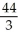 Find the total area of the two finite plane regions bounded by the curves x<sup>2</sup> + y = 4 and x<sup>2</sup>y = 3. A)  8   -   square units  B)  8   -   square units C)  8   -   square units D)  8   -   square units E)  8   - 14 square units