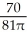 Water is leaking out of an inverted conical cup at a rate of 2 cubic centimetres per second. The radius of the cone is six centimetres and the height is 10 centimetres. Find the rate at which the water depth is changing at time t when the depth of the water is 3 centimetres. A)  decreasing at   cm/sec B)  decreasing at   cm/sec C)  decreasing at   cm/sec D)  decreasing at   cm/sec E)  decreasing at   cm/sec