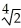 Newton's Method with initial approximation x<sub>0</sub> is used to approximate a real root of the equation x<sup>4</sup> - 2 = 0. The value of Newton's Method iteration x<sub>1</sub> is equal to A)    B)    C)    D)    E)  ±  