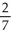  Evaluate   x (  \pi  - 2   (7x) ) . A)    B)  0 C)    D)  -   E)   \infty