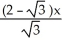 The equation y = sin(x + y)  -   defines y as a function of x near the point   . Find the linearization of that function at x = 0. A)  L(x)  =   +   B)  L(x)  =   -   C)  L(x)  =   +   D)  L(x)  =   -   E)  L(x)  =   + (3   + 3) x