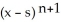   A)      , where s is some number between c and x B)      , where s is some number between c and x C)      , where s is some number between c and x D)      , where s is some number between c and x E)      , where s is some number between c and x