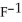  Assume that the function F(x)  =   -   , x   (0 ,  \infty )  has an inverse. Find a formula for   (x) . A)    -   B)    C)    x - 2 D)    E)  7x - 2 