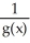 Let g be the inverse function of f and let y =   . Calculate   at x =   given that f(6)  =   ,   ,   , and   . A)  -   B)  -   C)  -   D)    E)   