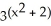 Solve the exponential equation   = 81. A)  x = ±1 B)  x = ±   C)  x = 0 D)  x = ±2 E)  x = ±4