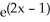 Find the roots of the equation   = 2   . A)  1 - ln(2)  B)    C)  1 D)  ln(2)  E)  -ln(2) 