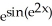 Evaluate the derivative of   . A)  2cos(   )    B)  2cos(   )    C)  cos(   )    D)  cos(   )    E)  -2cos(   )   