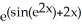 Evaluate the derivative of   . A)  2cos(   )    B)  2cos(   )    C)  cos(   )    D)  cos(   )    E)  -2cos(   )   