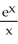 Find y' if y =   . A)    (   ln(x)  +   )  B)    ln(x)  +   C)      D)  ln(x)  E)  x(   ln(x)  +   ) 
