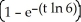 When a quantity of sugar is placed in a container of water, the sugar dissolves at a rate proportional to the amount of sugar remaining undissolved. Suppose that 30 g of sugar is placed in 1 L of water and that 5 minutes later the concentration of sugar dissolved in the water is 25 g/L.Find a formula for A(t) , the amount of sugar that is dissolved t minutes after the sugar was placed in the water. A)  A(t)  = 30   g B)  A(t)  = 30   g C)  A(t)  = 30   g D)  A(t)  = 30   g E)  A(t)  = 30   g