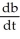  The rate at which a drug is absorbed into the bloodstream is given by   = a -  b, where b(t)  is the concentration of the drug in the bloodstream at time t minutes after the drug is ingested, and a and b are positive constants. How long does it take for b(t)  to rise to half its limiting value as t  \rightarrow    \infty ? A)    minutes B)  -   minutes C)    minutes D)    minutes E)    minutes 