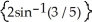 Find the exact value of sin   . A)    B)    C)    D)    E)   