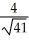  Let  \theta  =     . Find tan  \theta . A)    B)    C)    D)    E)  -   