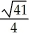  Let  \theta  =     . Find tan  \theta . A)    B)    C)    D)    E)  -   