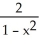 Find and simplify the derivative of y = .     A)    B)    C)    D)    E)   