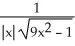 Find and simplify the derivative of   (3x) . A)    B)    C)    D)    E)   