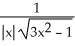 Find and simplify the derivative of   (3x) . A)    B)    C)    D)    E)   