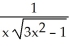 Find and simplify the derivative of   (3x) . A)    B)    C)    D)    E)   