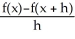 <strong>Let f(x) be a function such that = - 1. Find the slope of the line tangent to the graph of f at the point (a, f(a)).</strong> A) 3 B) 1 - C) -3 D) - 1 E) - a + C