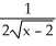 <strong>Using the definition of the derivative, find the derivative of f(x) = .</strong> A) B) C) D) E)