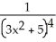 <strong>Find the derivative of f(x) = .</strong> A) - B) C) D) - E) -