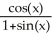 <strong>Let y = . A simplified expression for is given by</strong> A) B) C) - D) - sin(x) - (x) E)