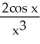 <strong>Find the second derivative of the function f(x) = .</strong> A) - + + B) - - + C) - + - D) + + E) + -