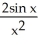 <strong>Find the second derivative of the function f(x) = .</strong> A) - + + B) - - + C) - + - D) + + E) + -