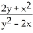 Use implicit differentiation to find   if   +   = 6xy. A)    B)    C)    D)    E)   