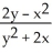 Use implicit differentiation to find   if   +   = 6xy. A)    B)    C)    D)    E)   