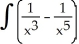 Calculate   dx. A)    (2   - 1)  + C B)    (3   - 2)  + C C)    (1 + 2   )  + C D)    (1 - 2   )  + C E)    (2   + 1)  + C
