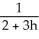 <strong>An object moves along the x-axis so that its velocity at time t seconds is v(t) =   m/s. What is the average acceleration (i.e., average rate of change of the velocity) of the object over the time interval[2, 2 + h]? What is the acceleration of the object at time t = 2s?</strong> A) -   m/   , -   m/   B)   m/   ,   m/   C)   m/   ,   m/   D) -   m/   , -   m/   E)   m/   ,   m/   <div style=padding-top: 35px> 